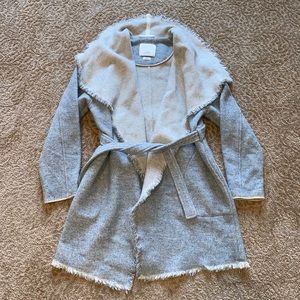 ✨Aritzia Wilfred Bathrobe Grey Coat✨
